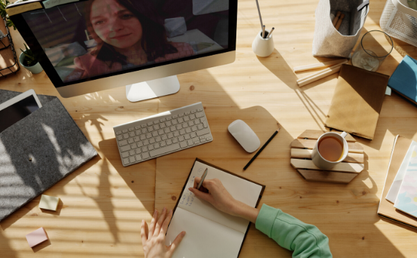 A home working office desk